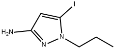 5-iodo-1-propyl-1H-pyrazol-3-amine Structure