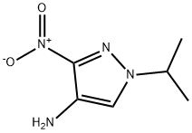 1-isopropyl-3-nitro-1H-pyrazol-4-amine Structure