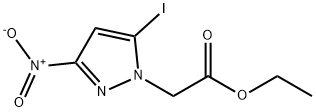 ethyl (5-iodo-3-nitro-1H-pyrazol-1-yl)acetate Structure