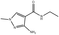 3-amino-N-ethyl-1-methyl-1H-pyrazole-4-carboxamide Structure