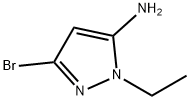 3-bromo-1-ethyl-1H-pyrazol-5-amine Structure