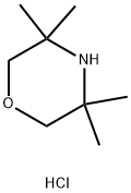 Morpholine, 3,3,5,5-tetramethyl-, hydrochloride (1:1) Structure