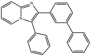 Imidazo[1,2-a]pyridine, 2-[1,1'-biphenyl]-3-yl-3-phenyl- Structure