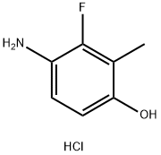 4-amino-3-fluoro-2-methylphenol hydrochloride Structure