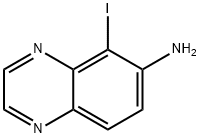 5-Iodoquinoxalin-6-amine Structure