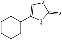 2(3H)-Thiazolethione, 4-cyclohexyl- Structure