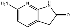 2H-Pyrrolo[2,3-b]pyridin-2-one, 6-amino-1,3-dihydro- Structure