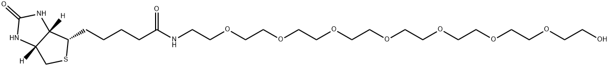 Biotin-PEG8-alcohol Structure