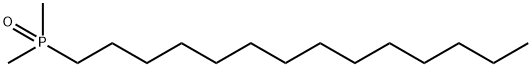 Tetradecyldimethylphosphine oxide Structure