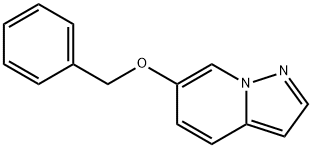 6-(Benzyloxy)pyrazolo[1,5-a]pyridine 구조식 이미지