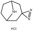 8-azaspiro[bicyclo[3.2.1]octane-3,2'-diazirine] hydrochloride 구조식 이미지