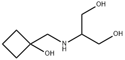 2-(((1-Hydroxycyclobutyl)methyl)amino)propane-1,3-diol Structure