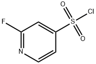 4-Pyridinesulfonyl chloride, 2-fluoro- Structure