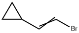 Cyclopropane, (2-bromoethenyl)- Structure