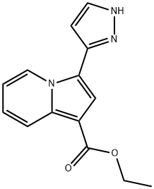 Ethyl 3-(1H-Pyrazol-3-Yl)Indolizine-1-Carboxylate(WX135236) Structure