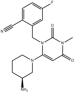 Trelagliptin Impurity isomer 구조식 이미지