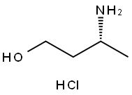 (3R)-3-Aminobutan-1-ol hydrochloride Structure