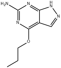 1H-Pyrazolo[3,4-d]pyrimidin-6-amine, 4-propoxy- Structure