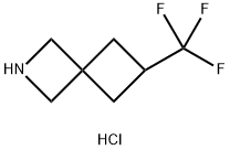 6-(trifluoromethyl)-2-azaspiro[3.3]heptane hydrochloride 구조식 이미지