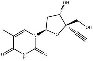 4'-Ethynylthymidine Structure