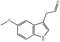 1H-Indole-3-acetaldehyde, 5-methoxy- Structure