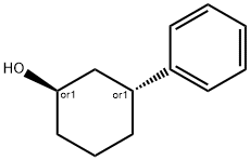 Cyclohexanol, 3-phenyl-, (1R,3R)-rel- Structure