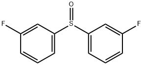 Benzene, 1,1'-sulfinylbis[3-fluoro- Structure