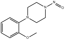 N-Nitroso-1-(2-methoxyphenyl)-piperazine Structure