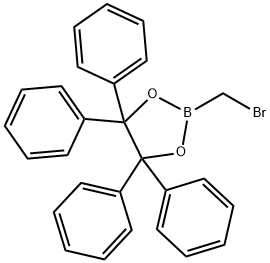 2-(Bromomethyl)-4,4,5,5-tetraphenyl-1,3,2-dioxaborolane Structure