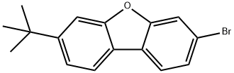 Dibenzofuran, 3-bromo-7-(1,1-dimethylethyl)- Structure