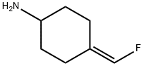 4-(fluoromethylidene)cyclohexan-1-amine Structure