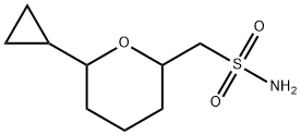 (6-cyclopropyloxan-2-yl)methanesulfonamide 구조식 이미지