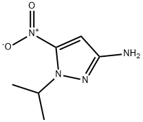 1-isopropyl-5-nitro-1H-pyrazol-3-amine Structure