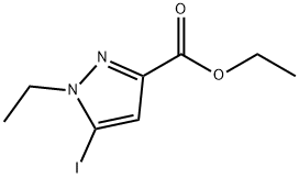 ethyl 1-ethyl-5-iodo-1H-pyrazole-3-carboxylate Structure