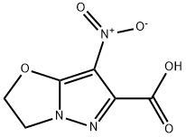 7-nitro-2,3-dihydropyrazolo[5,1-b][1,3]oxazole-6-carboxylic acid Structure