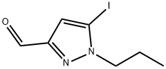 5-iodo-1-propyl-1H-pyrazole-3-carbaldehyde Structure