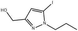 (5-iodo-1-propyl-1H-pyrazol-3-yl)methanol Structure