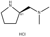 2-Pyrrolidinemethanamine, N,N-dimethyl-, hydrochloride (1:2), (2R)- Structure