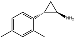 trans-2-(2，4-dimethylphenyl)cyclopropan-1-amine hydrochloride Structure