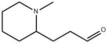 3-(1-Methylpiperidin-2-yl)propanal Structure