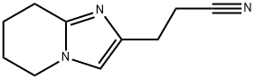 3-(5,6,7,8-Tetrahydroimidazo[1,2-a]pyridin-2-yl)propanenitrile Structure