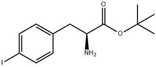 L-Phenylalanine, 4-iodo-, 1,1-dimethylethyl ester Structure