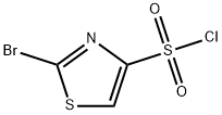 2-Bromo-4-thiazolesulfonyl chloride 구조식 이미지