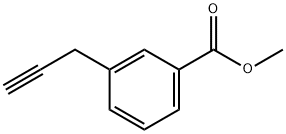 Benzoic acid, 3-(2-propyn-1-yl)-, methyl ester Structure