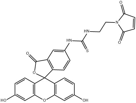 FLUORESCEIN MALEIMIDE Structure