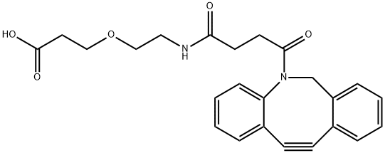 DBCO-PEG1-acid Structure
