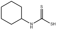 Carbamodithioic acid, N-cyclohexyl- Structure