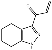 1-(4,5,6,7-Tetrahydro-1H-indazol-3-yl)prop-2-en-1-one Structure