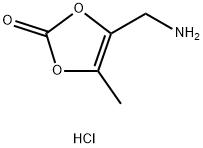 4-(aminomethyl)-5-methyl-2h-1,3-dioxol-2-one hydrochloride 구조식 이미지