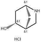 rac-(1R,4R,5S)-2-azabicyclo[2.2.1]heptan-5-ol hydrochloride Structure